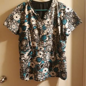 Womens scrub top